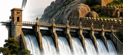 Illustration of Chitradurga – dam