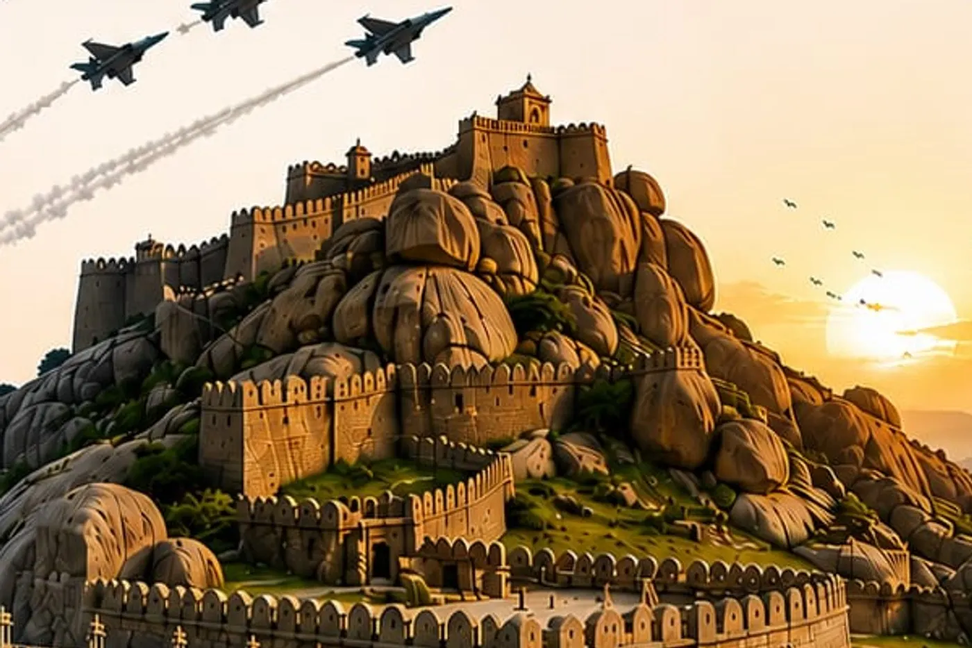 Illustration of Chitradurga – fort