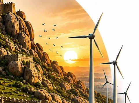 Illustration of Chitradurga – wind