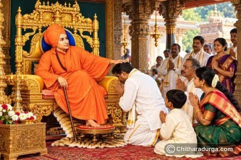 श्री मुरिगे शांतवीर स्वामी – चित्रदुर्ग में मुरुघा परंपरा को स्थायी आधार देने वाले महान संत