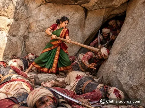 Smt. Onake Obavva – The Fearless Heroine of Chitradurga