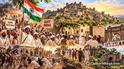 ಭಾರತದ ಸ್ವಾತಂತ್ರ್ಯ ಹೋರಾಟದಲ್ಲಿ ಚಿತ್ರದುರ್ಗ