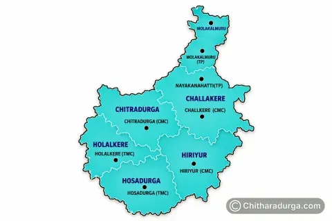 Municipalities of Chitradurga District