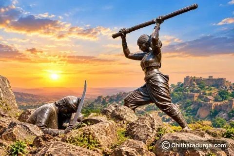 श्रीमती ओनके ओबव्वा – चित्रदुर्ग की वीरांगना