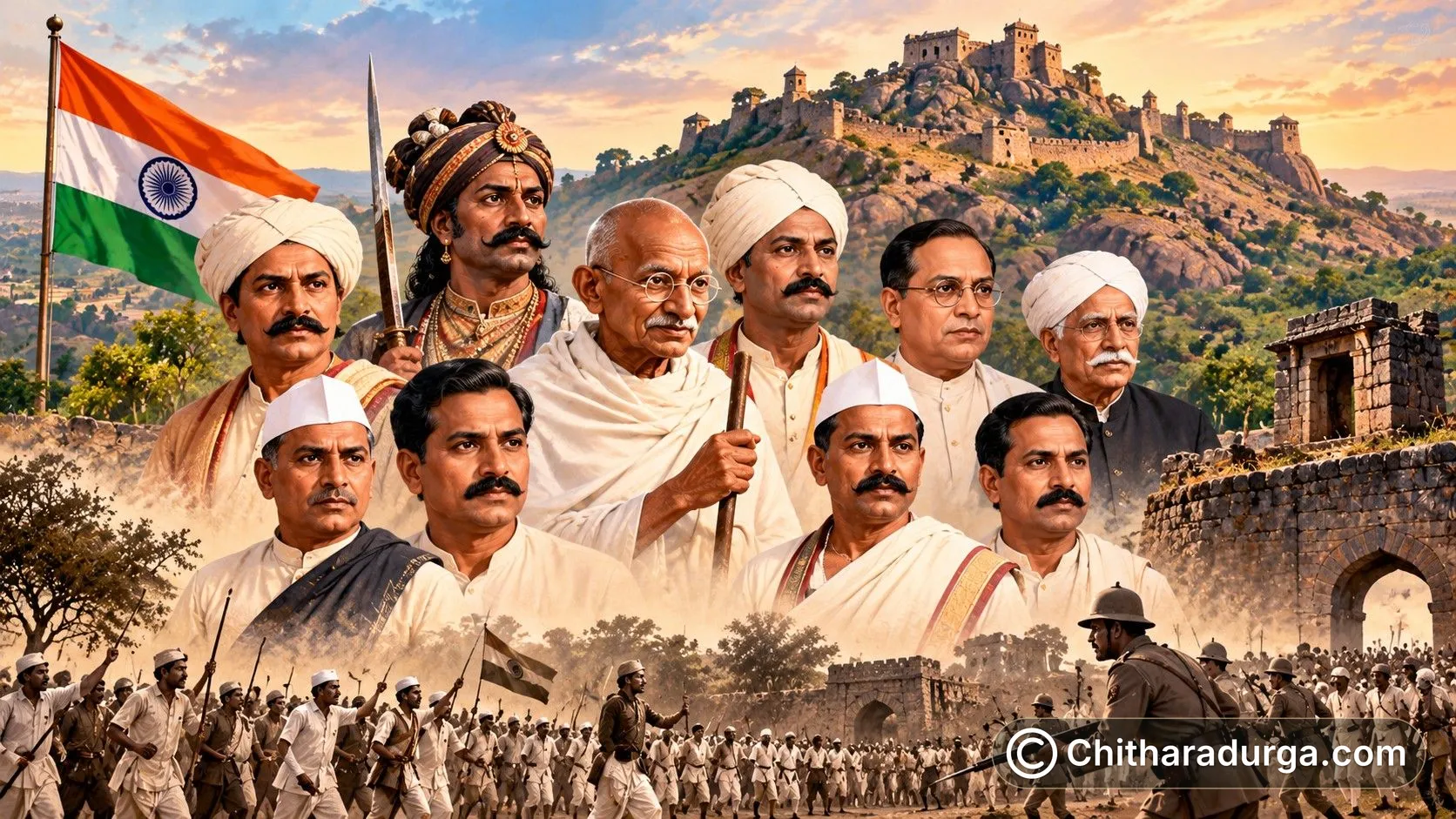 Freedom Fighters of Chitradurga District